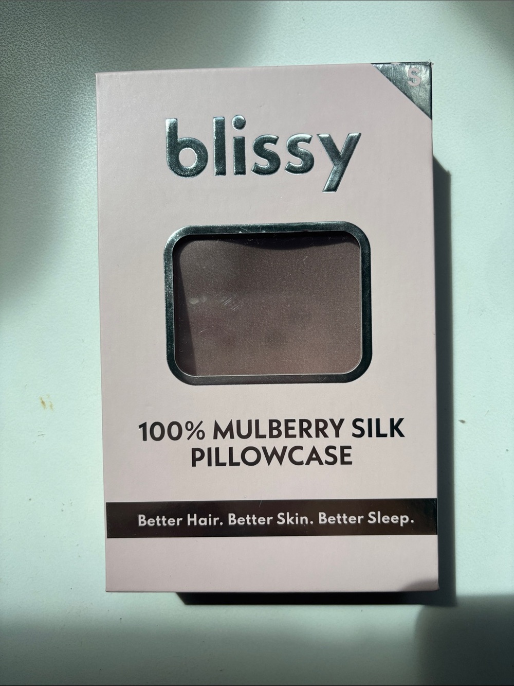 Blissy 100% mulberry silk pillowcase
